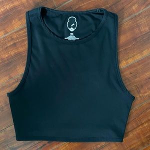 Alice + Olivia Cropped Sport Top